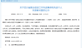 四川德勝榮獲“四川省就業促進工作先進集體”稱號